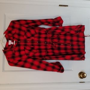 Isabel Maternity Plaid Tunic